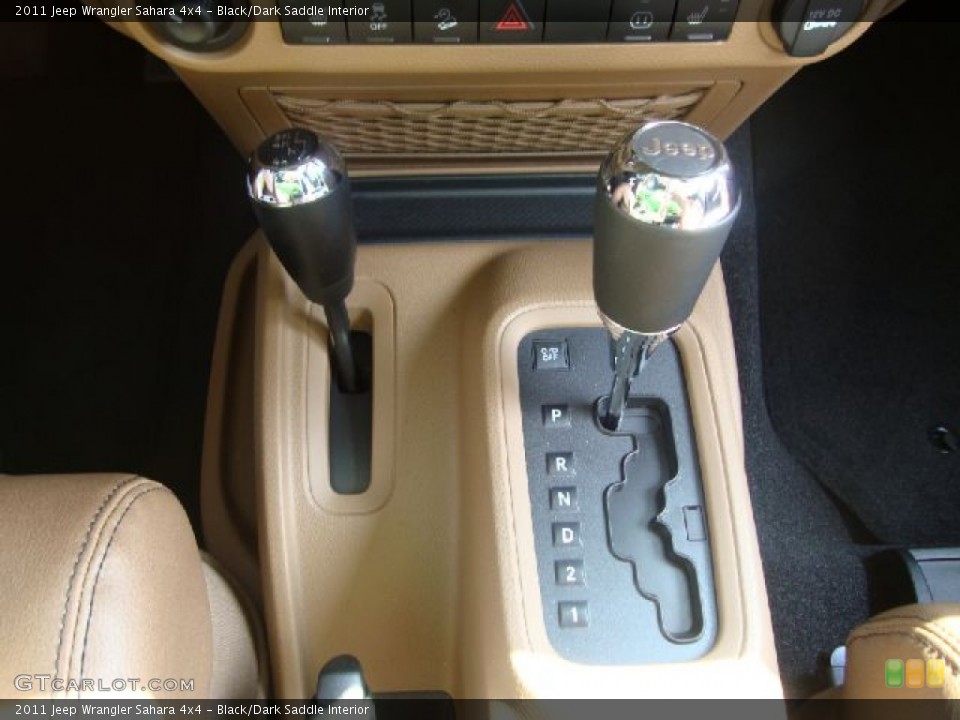 Black/Dark Saddle Interior Transmission for the 2011 Jeep Wrangler Sahara 4x4 #51955751