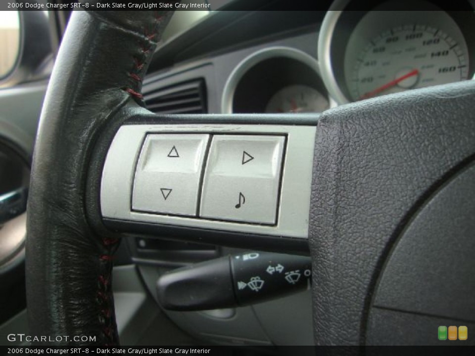 Dark Slate Gray/Light Slate Gray Interior Controls for the 2006 Dodge Charger SRT-8 #51957695