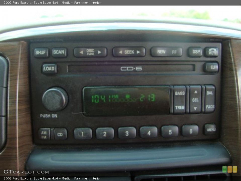 Medium Parchment Interior Controls for the 2002 Ford Explorer Eddie Bauer 4x4 #51958961