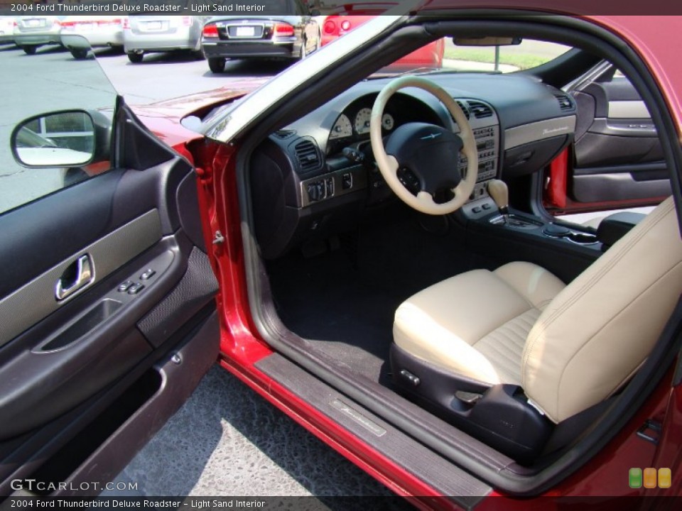 Light Sand Interior Photo for the 2004 Ford Thunderbird Deluxe Roadster #51960497