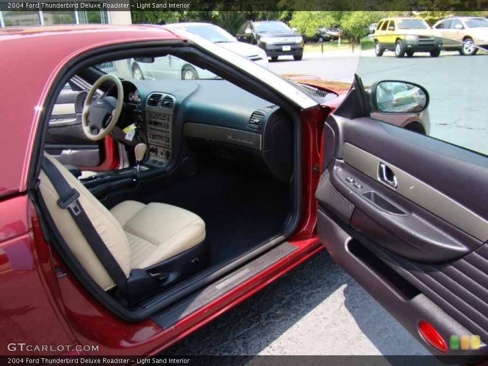 Light Sand Interior Photo for the 2004 Ford Thunderbird Deluxe Roadster #51960560