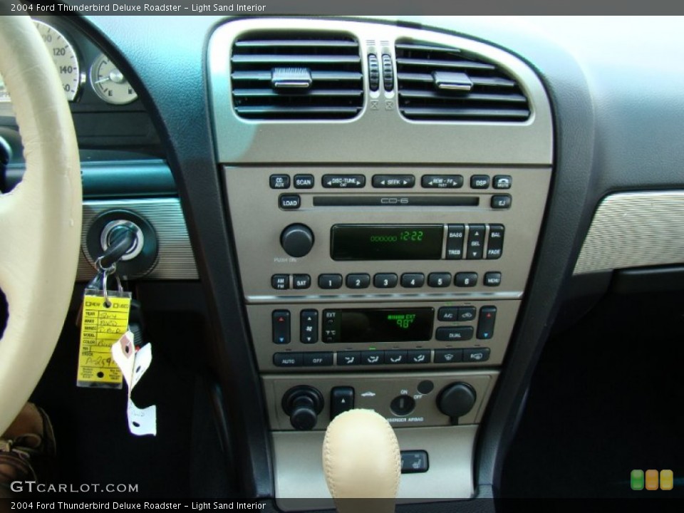 Light Sand Interior Controls for the 2004 Ford Thunderbird Deluxe Roadster #51960686