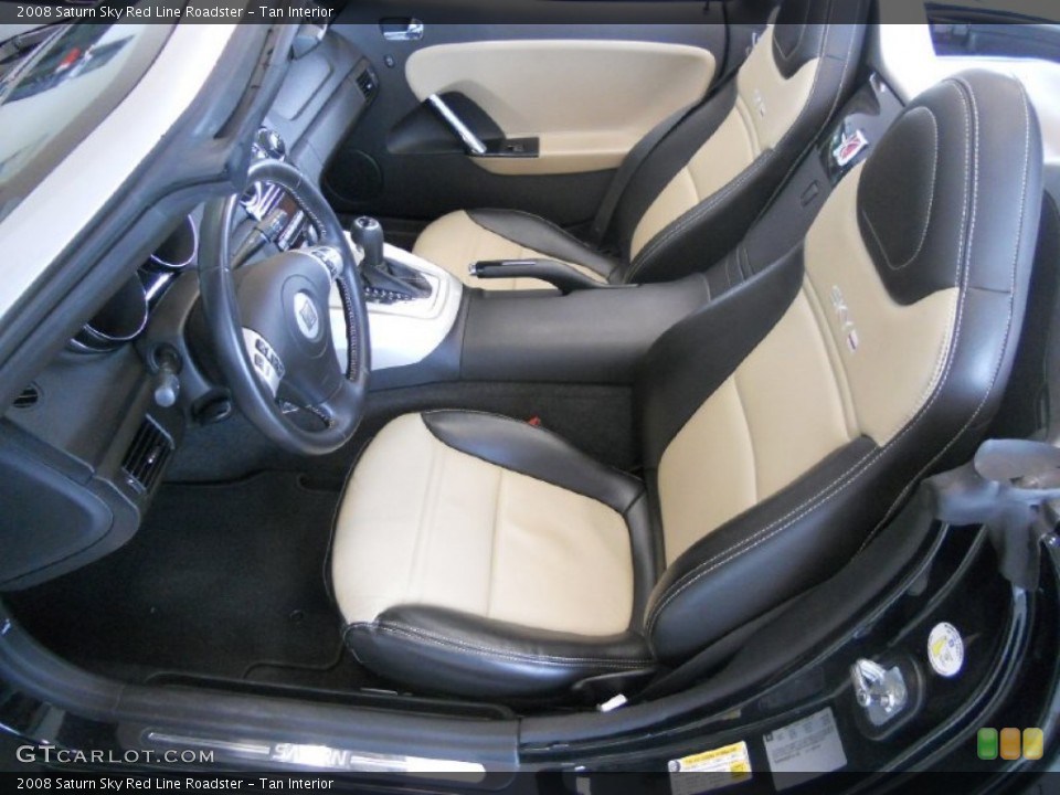 Tan Interior Photo for the 2008 Saturn Sky Red Line Roadster #51961760