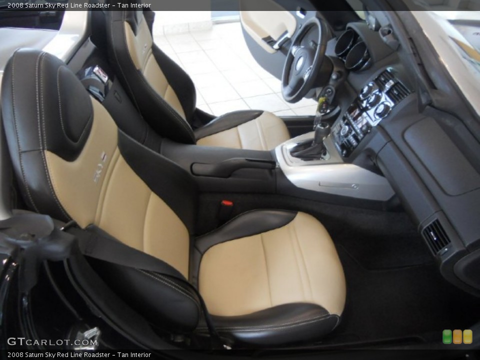 Tan Interior Photo for the 2008 Saturn Sky Red Line Roadster #51961775