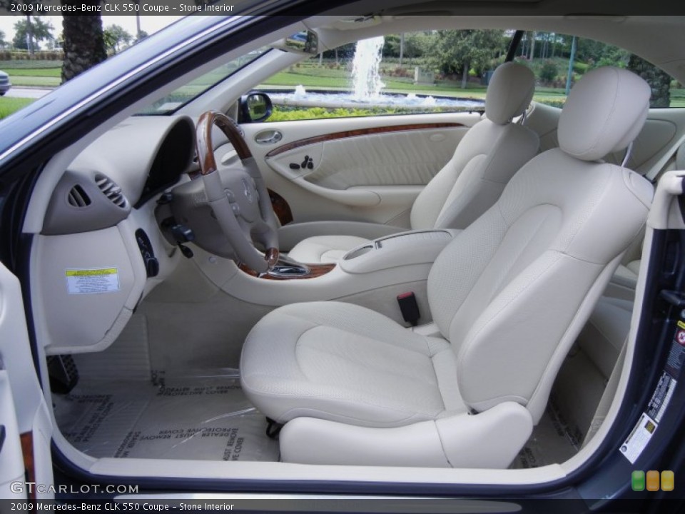 Stone Interior Photo for the 2009 Mercedes-Benz CLK 550 Coupe #51965084