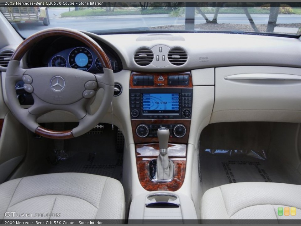 Stone Interior Dashboard for the 2009 Mercedes-Benz CLK 550 Coupe #51965189