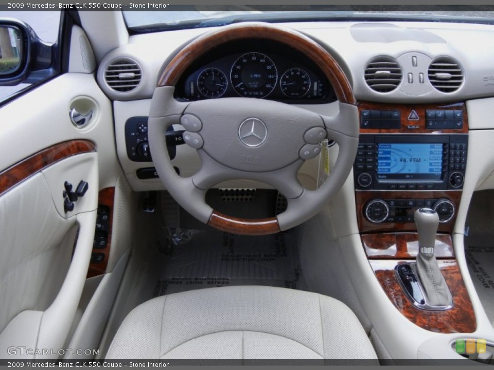 Stone Interior Dashboard for the 2009 Mercedes-Benz CLK 550 Coupe #51965201