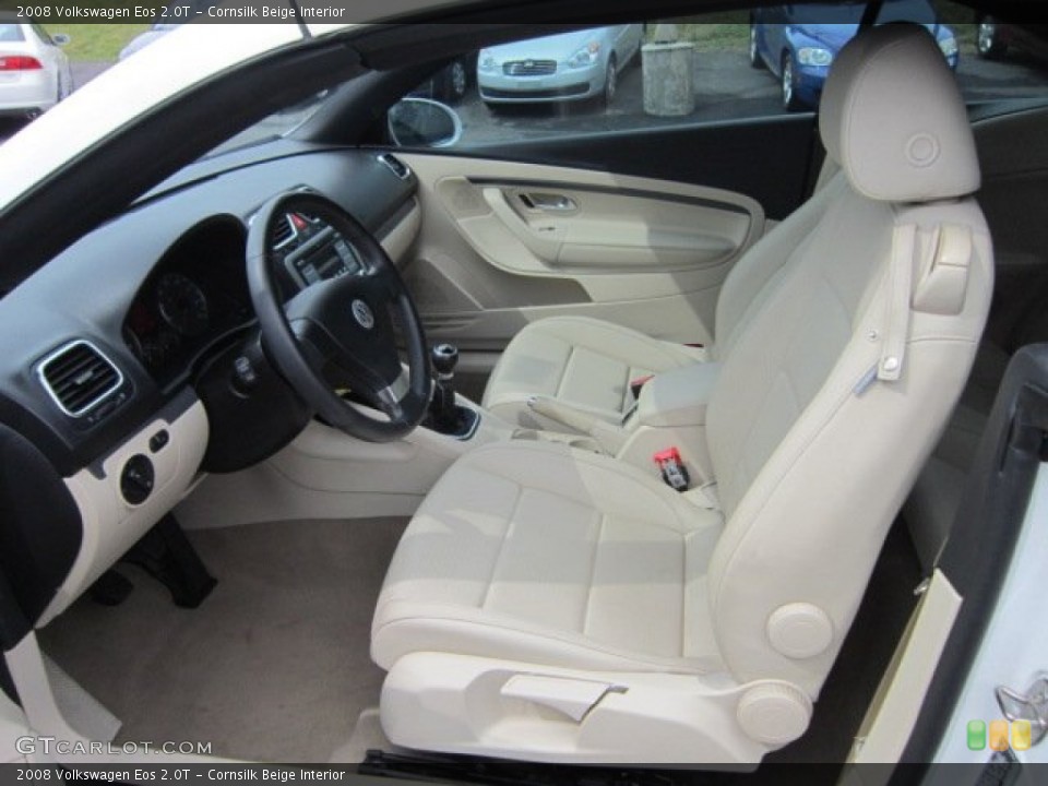 Cornsilk Beige Interior Photo for the 2008 Volkswagen Eos 2.0T #51965240