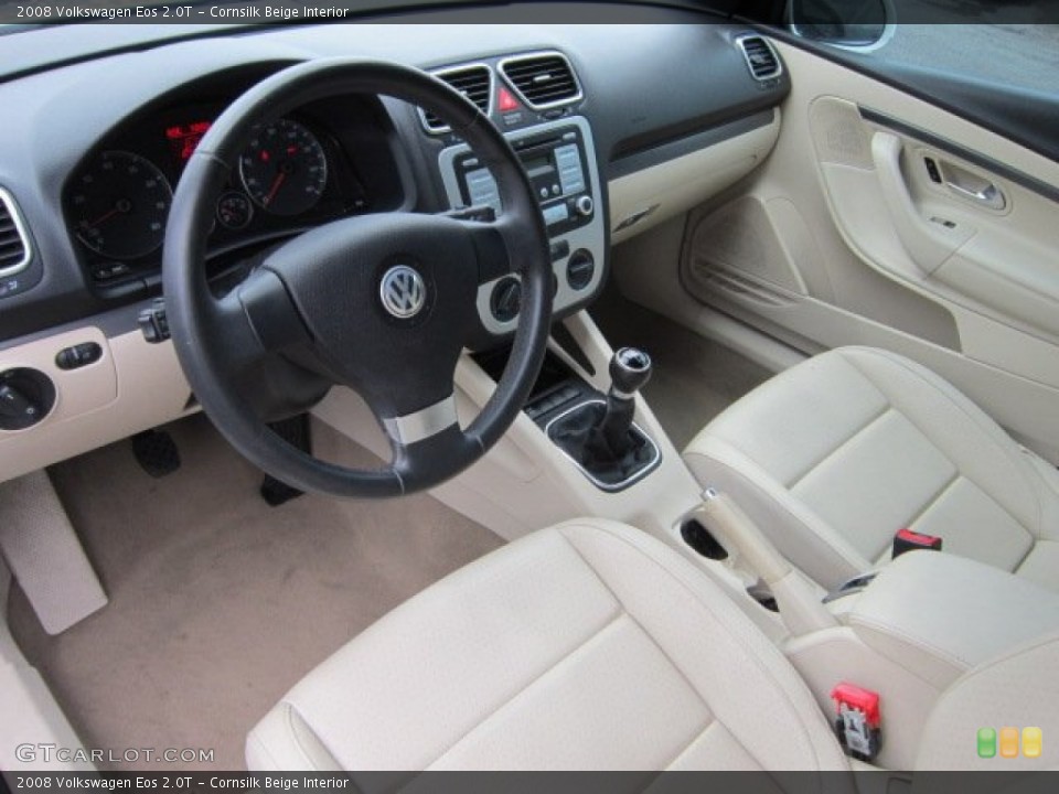 Cornsilk Beige Interior Photo for the 2008 Volkswagen Eos 2.0T #51965255