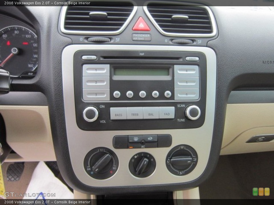 Cornsilk Beige Interior Controls for the 2008 Volkswagen Eos 2.0T #51965351