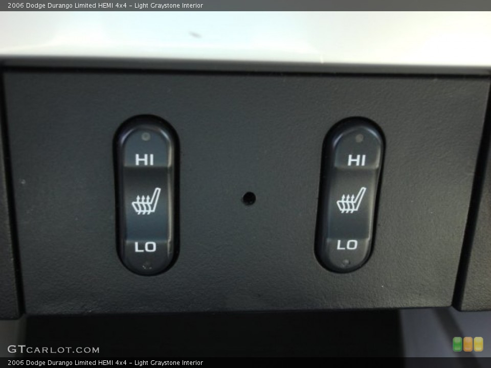 Light Graystone Interior Controls for the 2006 Dodge Durango Limited HEMI 4x4 #51968963