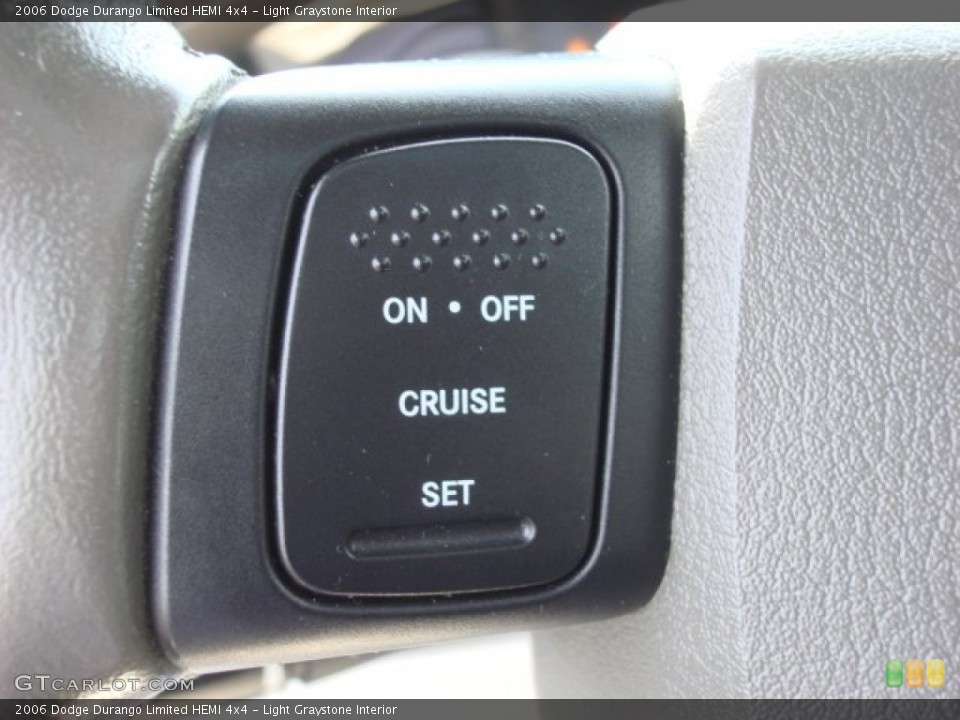 Light Graystone Interior Controls for the 2006 Dodge Durango Limited HEMI 4x4 #51968978