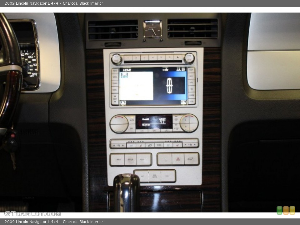 Charcoal Black Interior Controls for the 2009 Lincoln Navigator L 4x4 #51972107