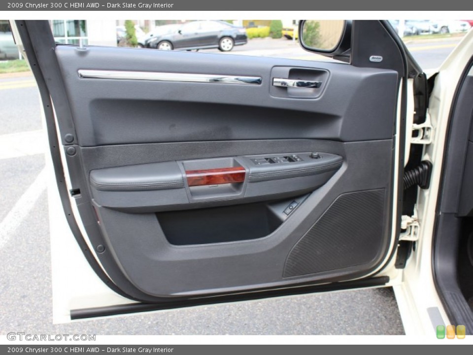 Dark Slate Gray Interior Door Panel for the 2009 Chrysler 300 C HEMI AWD #51972569