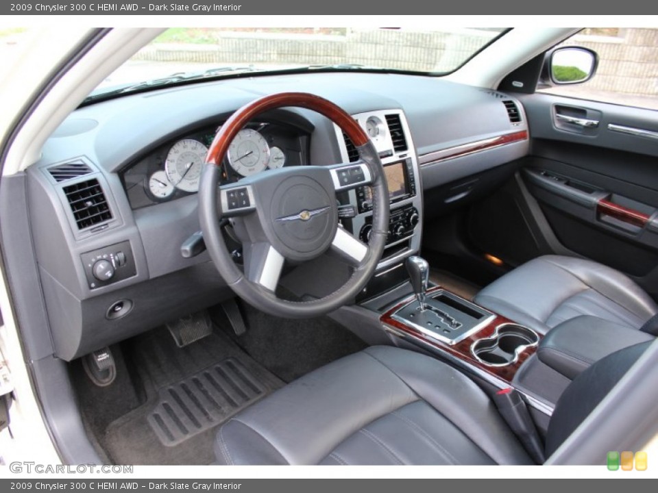 Dark Slate Gray 2009 Chrysler 300 Interiors