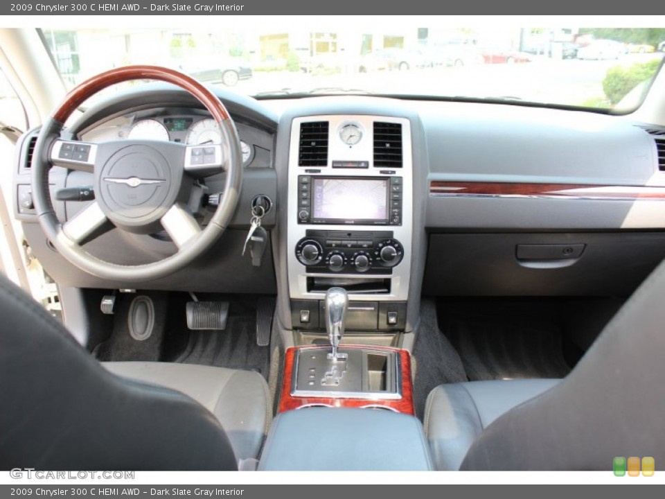 Dark Slate Gray Interior Dashboard for the 2009 Chrysler 300 C HEMI AWD #51972626
