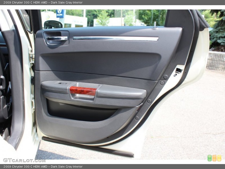 Dark Slate Gray Interior Door Panel for the 2009 Chrysler 300 C HEMI AWD #51972773