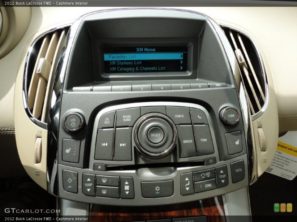 Cashmere Interior Controls for the 2012 Buick LaCrosse FWD #51975413