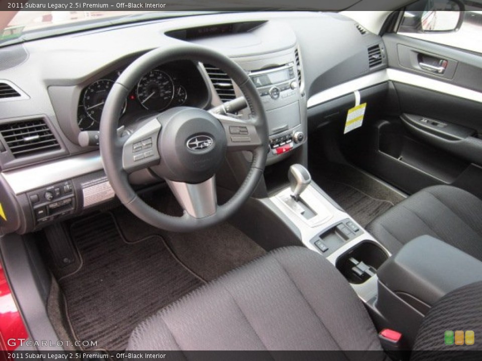 Off-Black Interior Photo for the 2011 Subaru Legacy 2.5i Premium #51975614