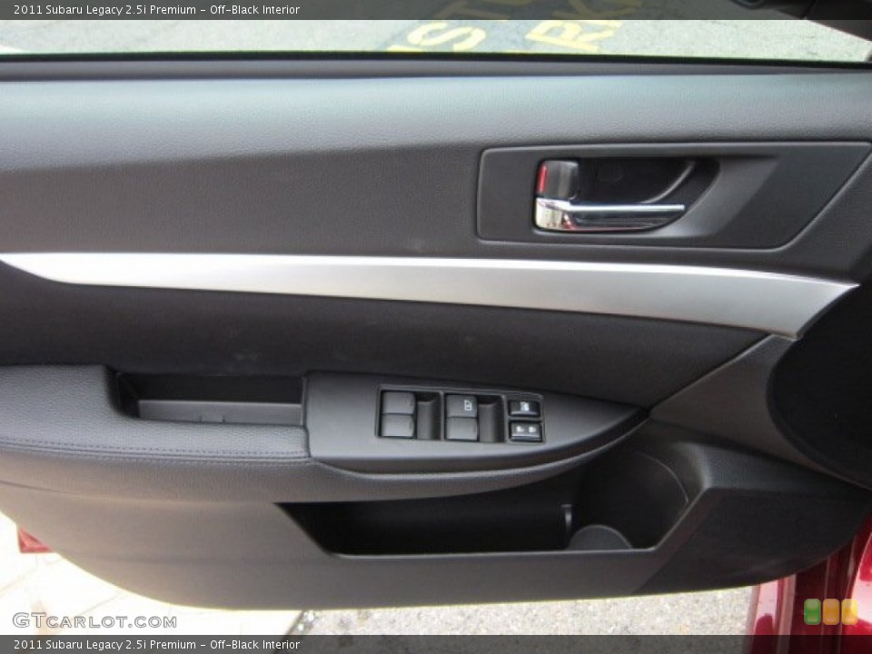 Off-Black Interior Door Panel for the 2011 Subaru Legacy 2.5i Premium #51975629