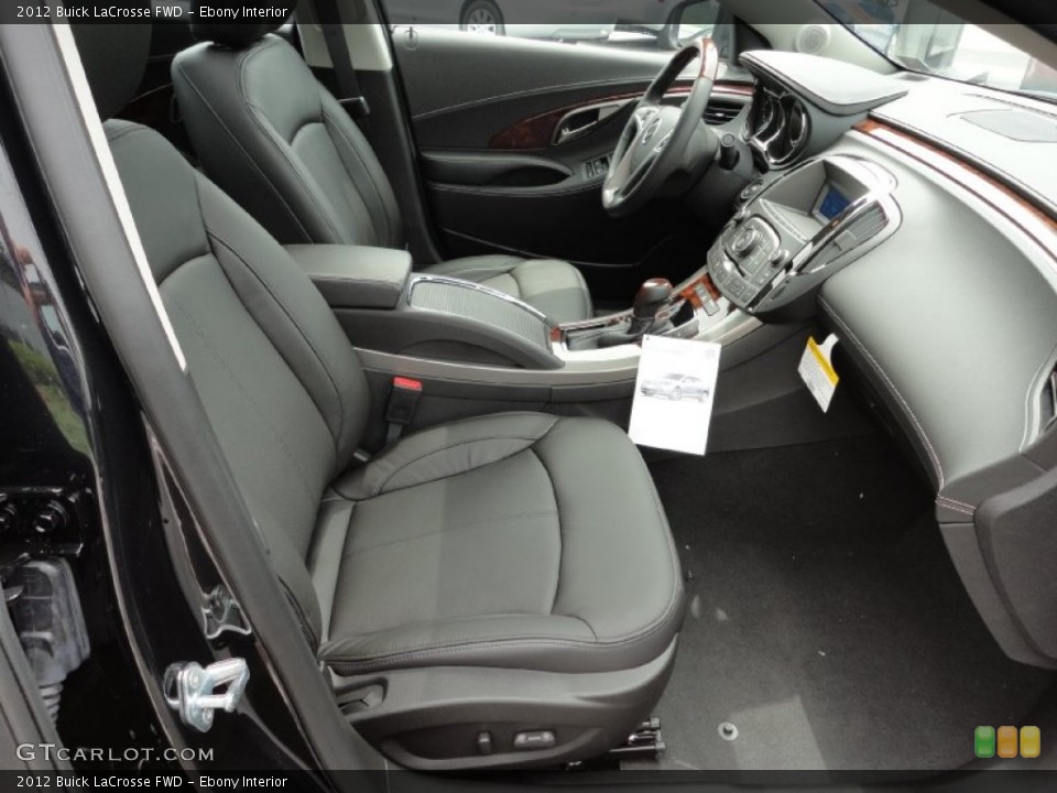 Ebony Interior Photo for the 2012 Buick LaCrosse FWD #51976040