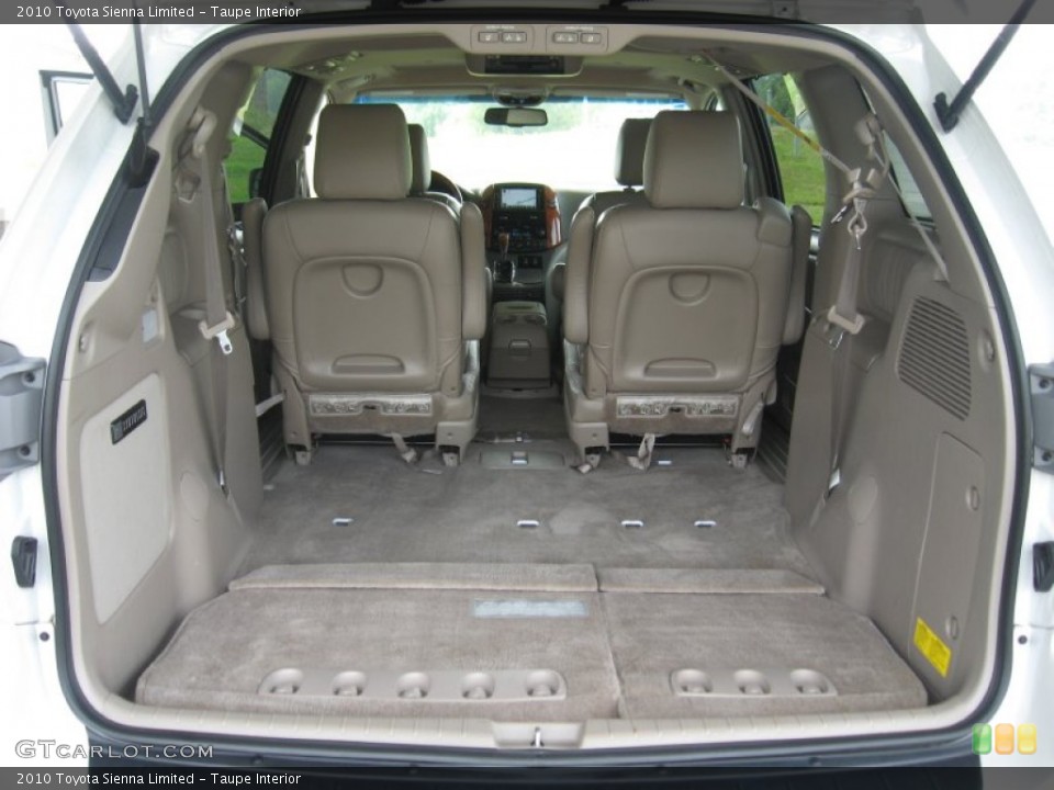 Taupe Interior Trunk for the 2010 Toyota Sienna Limited #51976373