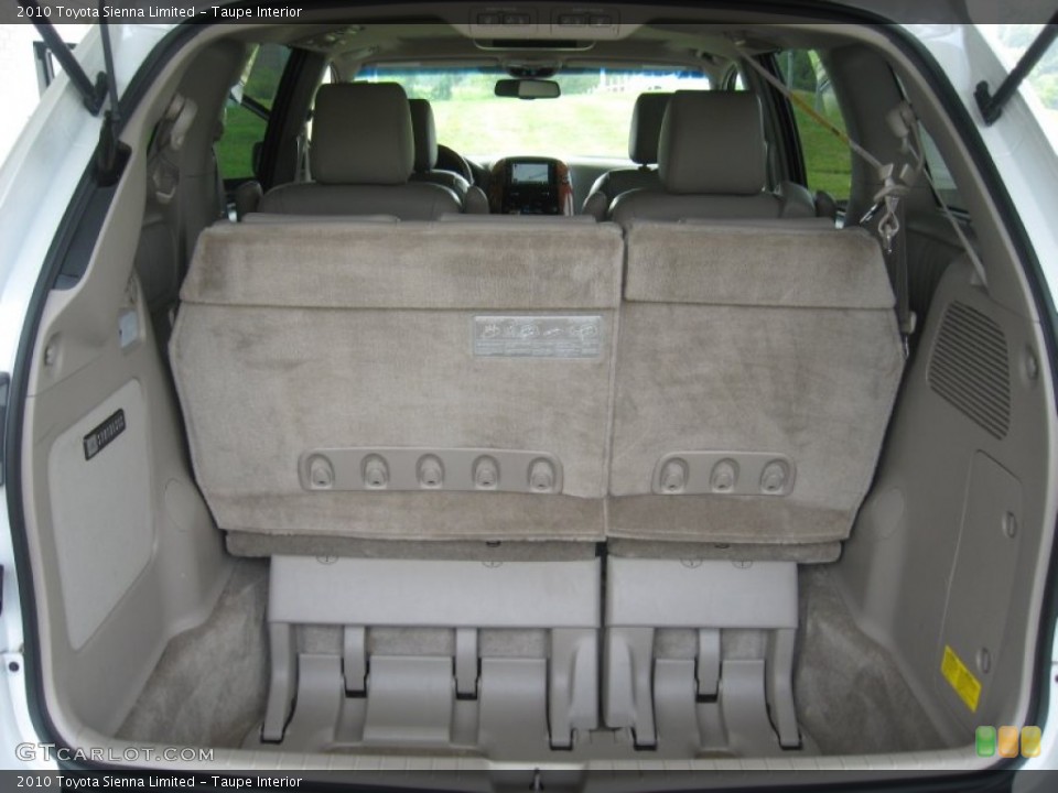 Taupe Interior Trunk for the 2010 Toyota Sienna Limited #51976388
