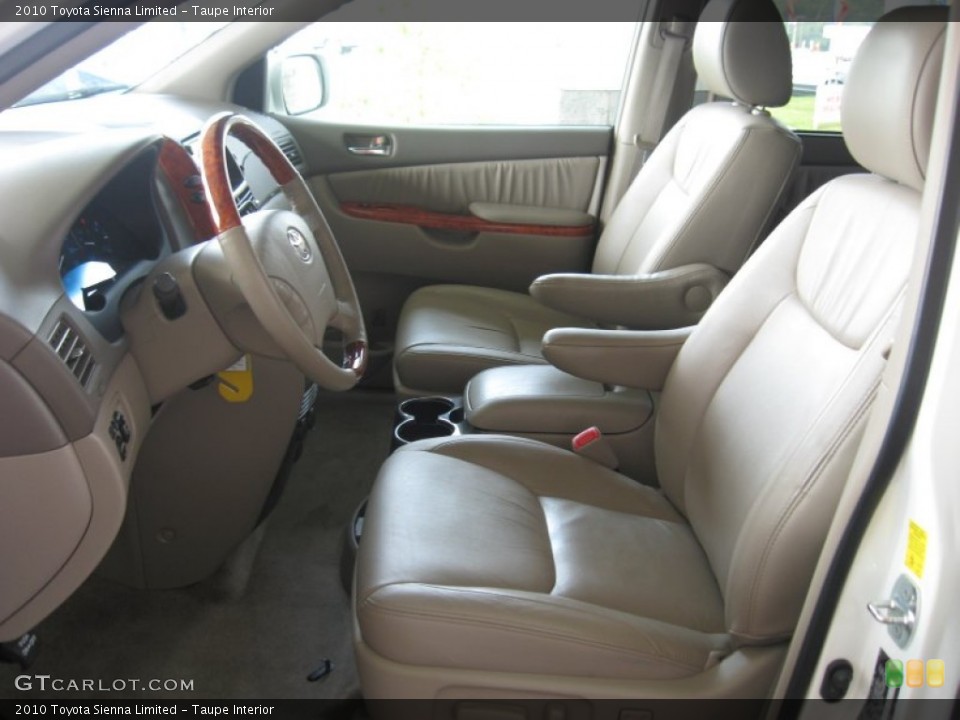 Taupe Interior Photo for the 2010 Toyota Sienna Limited #51976397