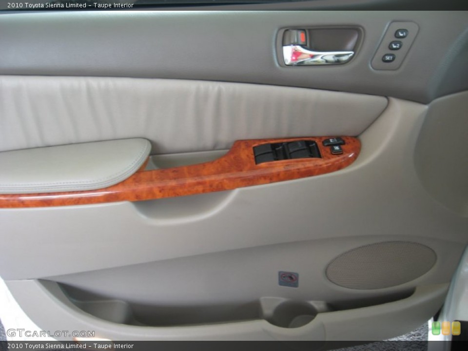 Taupe Interior Door Panel for the 2010 Toyota Sienna Limited #51976418