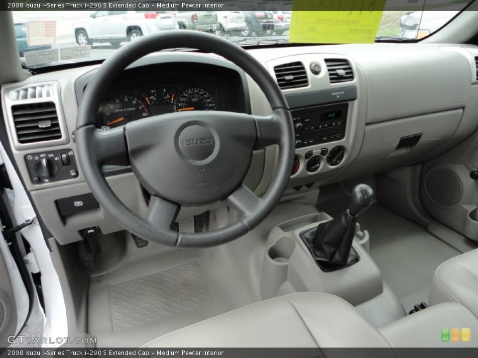 Medium Pewter Interior Dashboard for the 2008 Isuzu i-Series Truck i-290 S Extended Cab #51977441