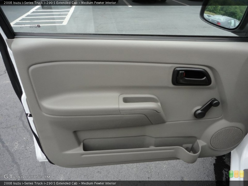 Medium Pewter Interior Door Panel for the 2008 Isuzu i-Series Truck i-290 S Extended Cab #51977492