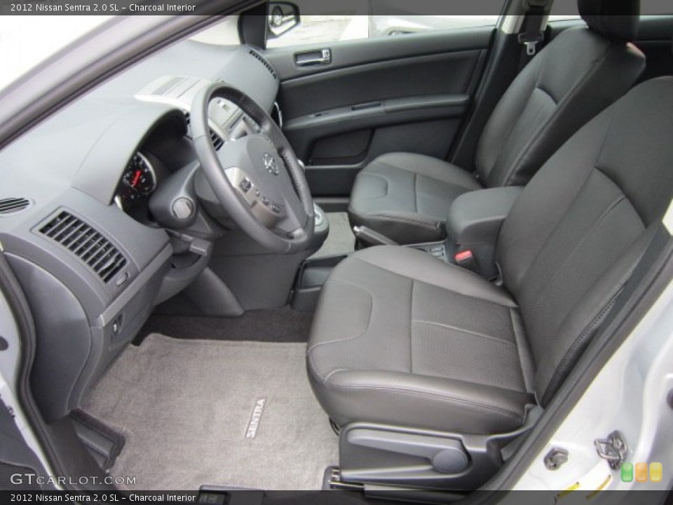 Charcoal Interior Photo for the 2012 Nissan Sentra 2.0 SL #51978635