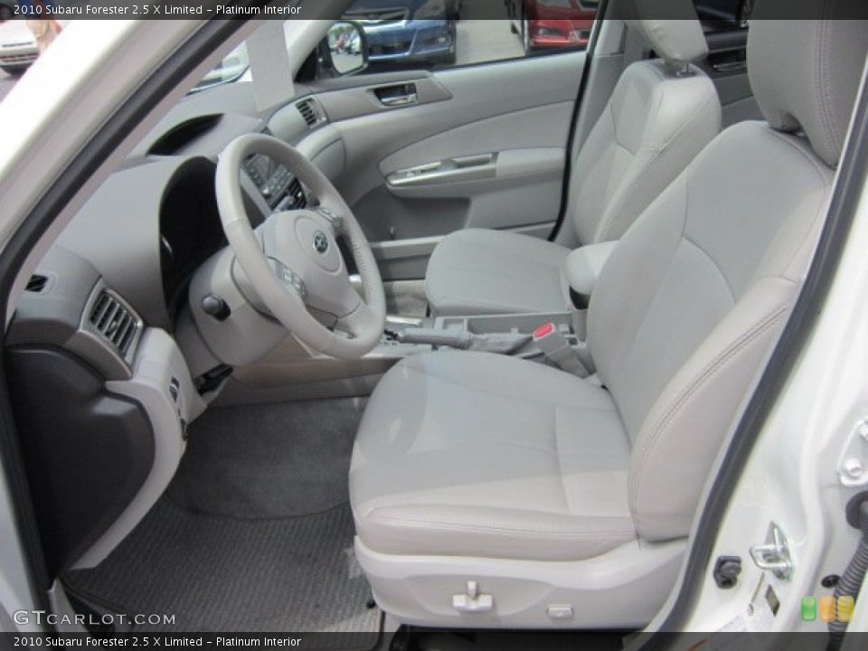 Platinum Interior Photo for the 2010 Subaru Forester 2.5 X Limited #51979451