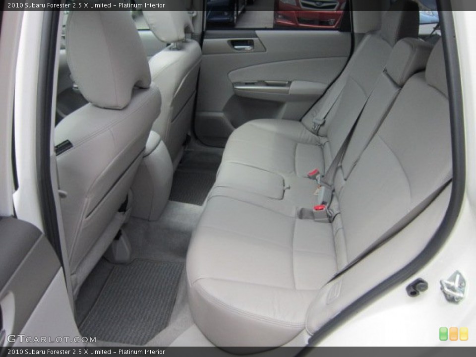 Platinum Interior Photo for the 2010 Subaru Forester 2.5 X Limited #51979460