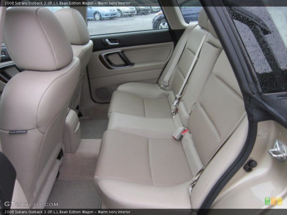 Warm Ivory Interior Photo for the 2008 Subaru Outback 3.0R L.L.Bean Edition Wagon #51979691