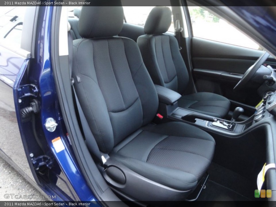 Black Interior Photo for the 2011 Mazda MAZDA6 i Sport Sedan #51979904
