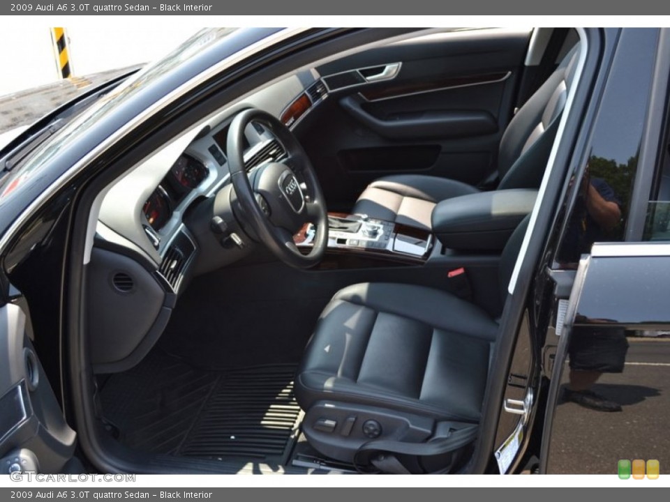 Black Interior Photo for the 2009 Audi A6 3.0T quattro Sedan #51979913