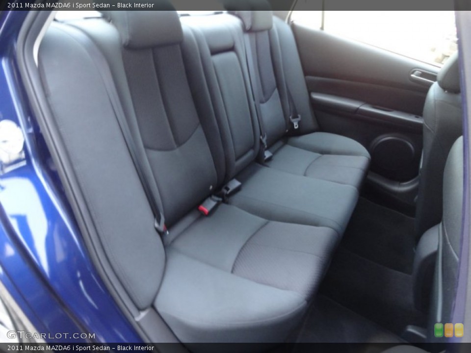 Black Interior Photo for the 2011 Mazda MAZDA6 i Sport Sedan #51979940