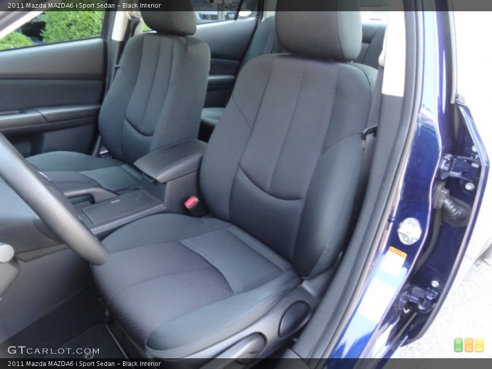Black Interior Photo for the 2011 Mazda MAZDA6 i Sport Sedan #51980003