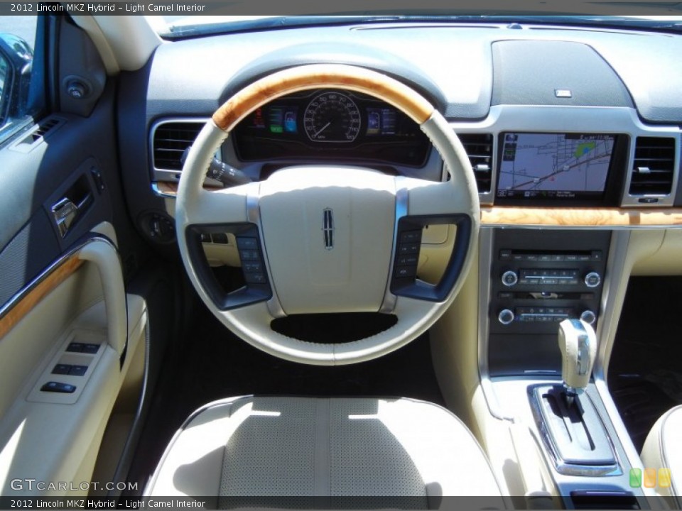 Light Camel Interior Dashboard for the 2012 Lincoln MKZ Hybrid #51982892