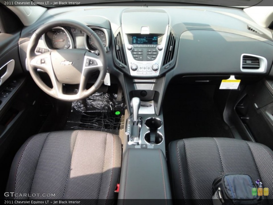 Jet Black Interior Dashboard for the 2011 Chevrolet Equinox LT #51983426