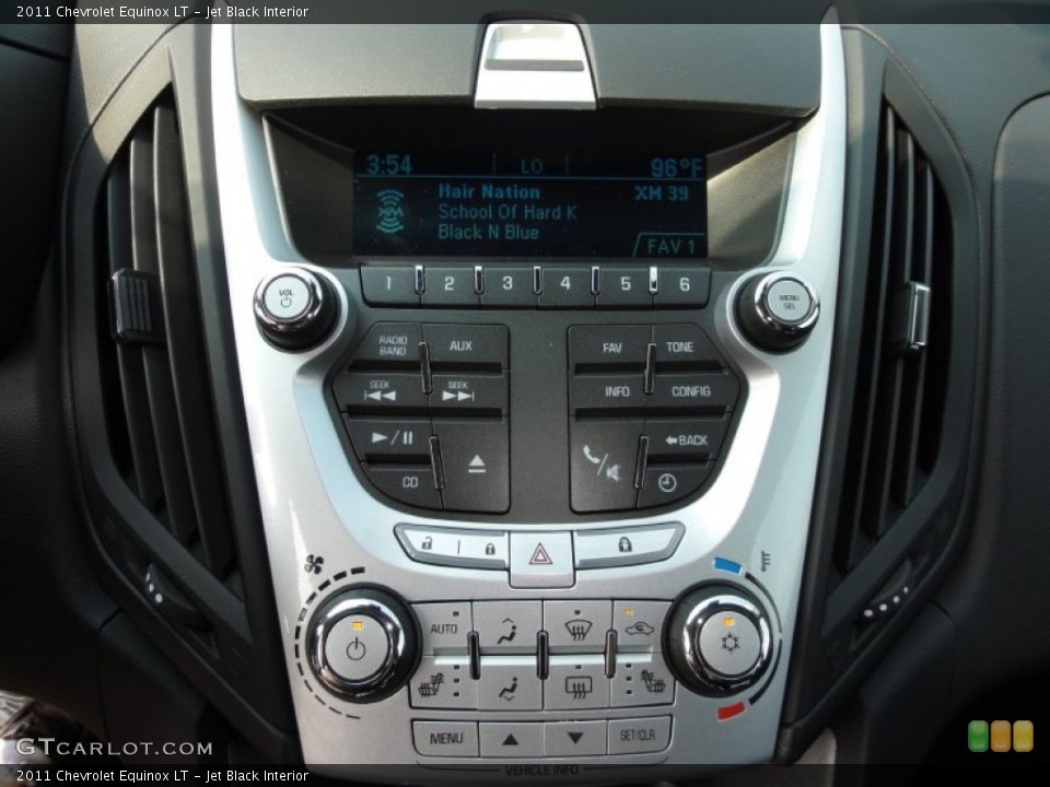 Jet Black Interior Controls for the 2011 Chevrolet Equinox LT #51983468