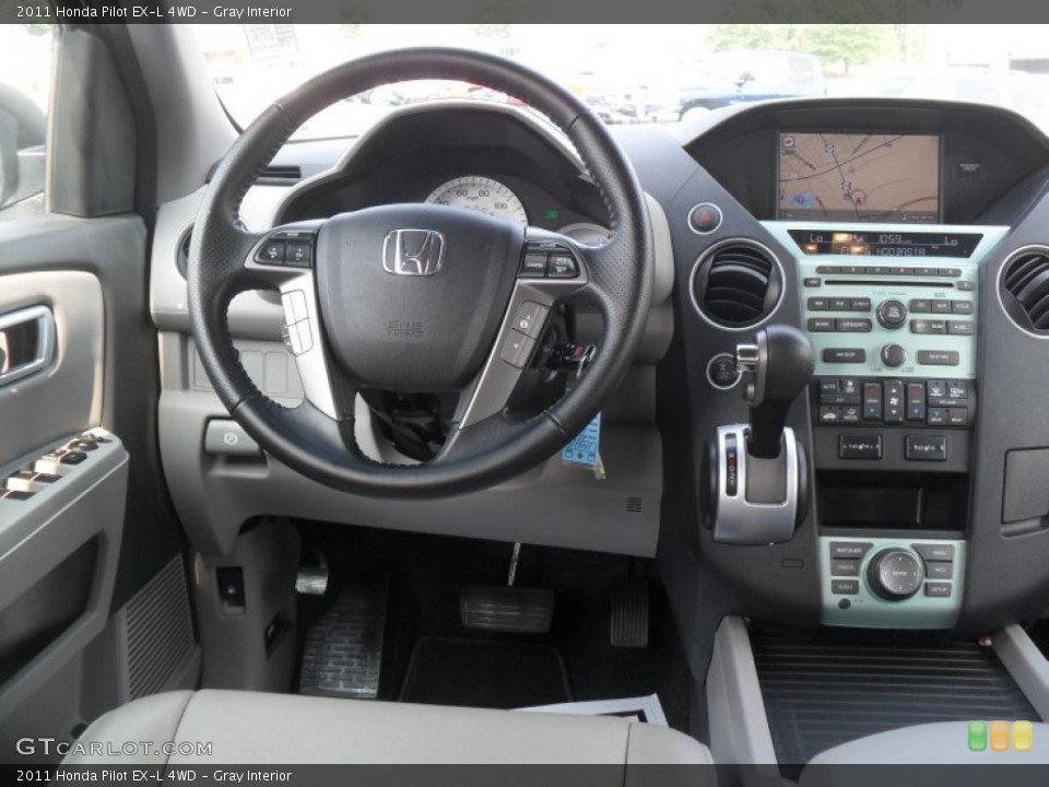 Gray Interior Dashboard for the 2011 Honda Pilot EX-L 4WD #51983753