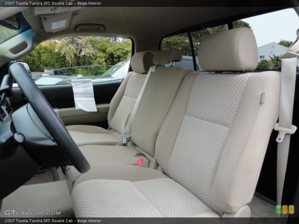 Beige Interior Photo for the 2007 Toyota Tundra SR5 Double Cab #51984755