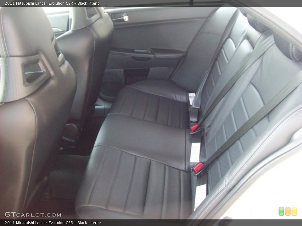 Black Interior Photo for the 2011 Mitsubishi Lancer Evolution GSR #51986477
