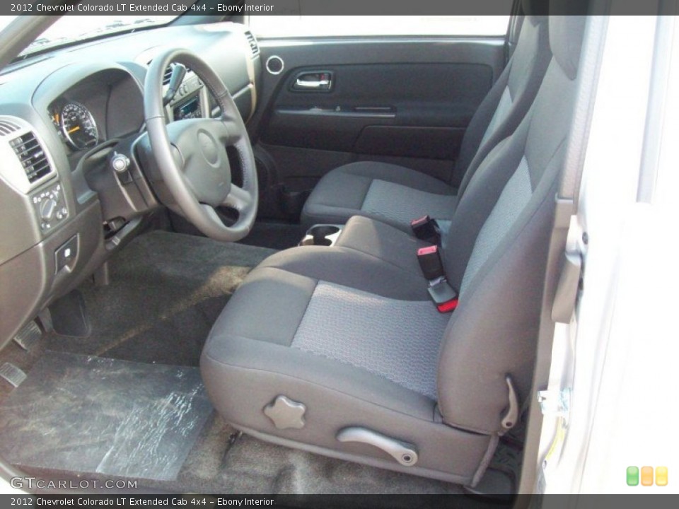 Ebony Interior Photo for the 2012 Chevrolet Colorado LT Extended Cab 4x4 #51987257