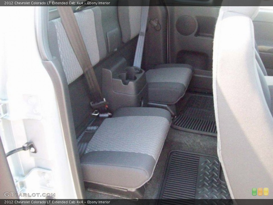 Ebony Interior Photo for the 2012 Chevrolet Colorado LT Extended Cab 4x4 #51987263
