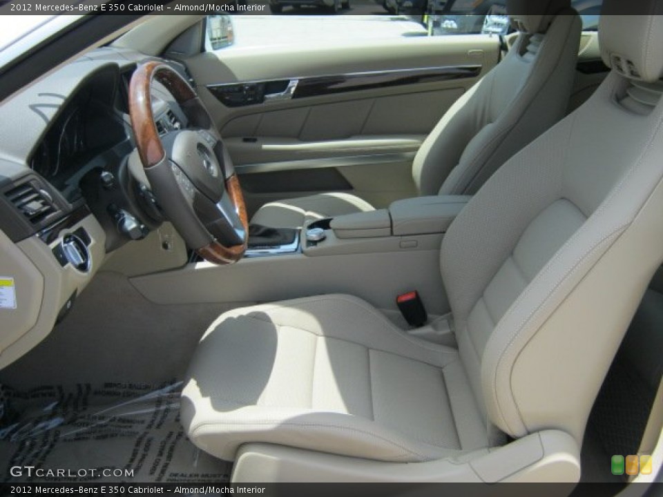 Almond/Mocha Interior Photo for the 2012 Mercedes-Benz E 350 Cabriolet #51989810