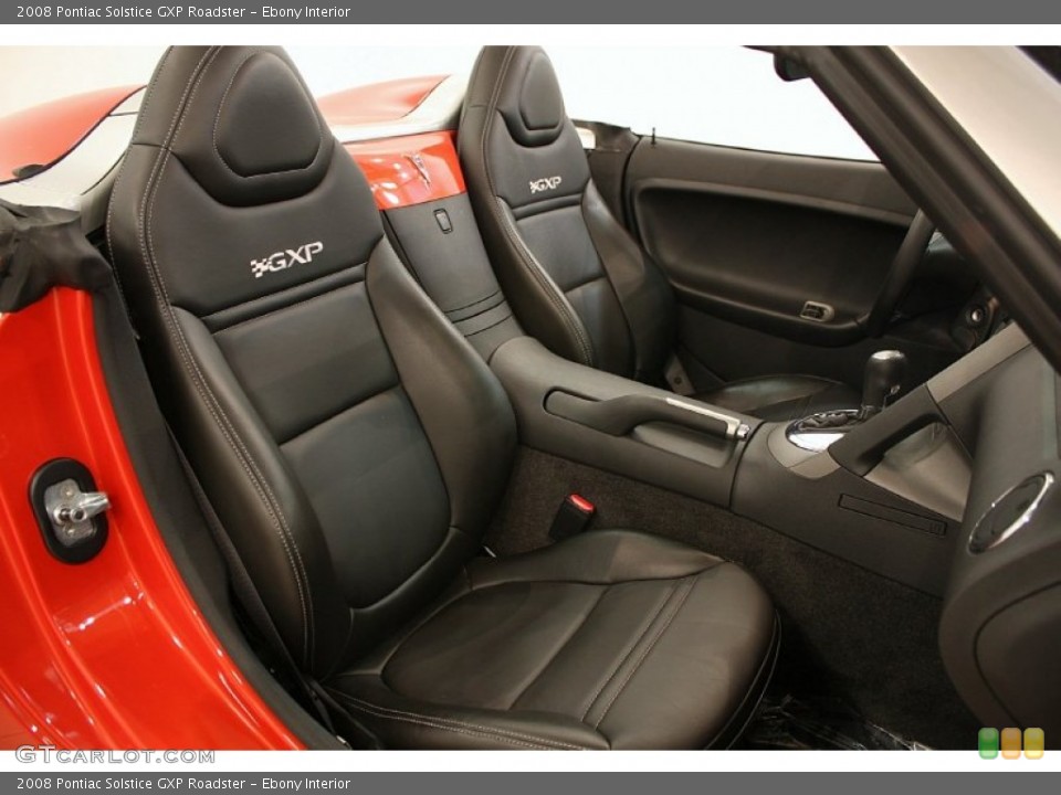 Ebony Interior Photo for the 2008 Pontiac Solstice GXP Roadster #51994500