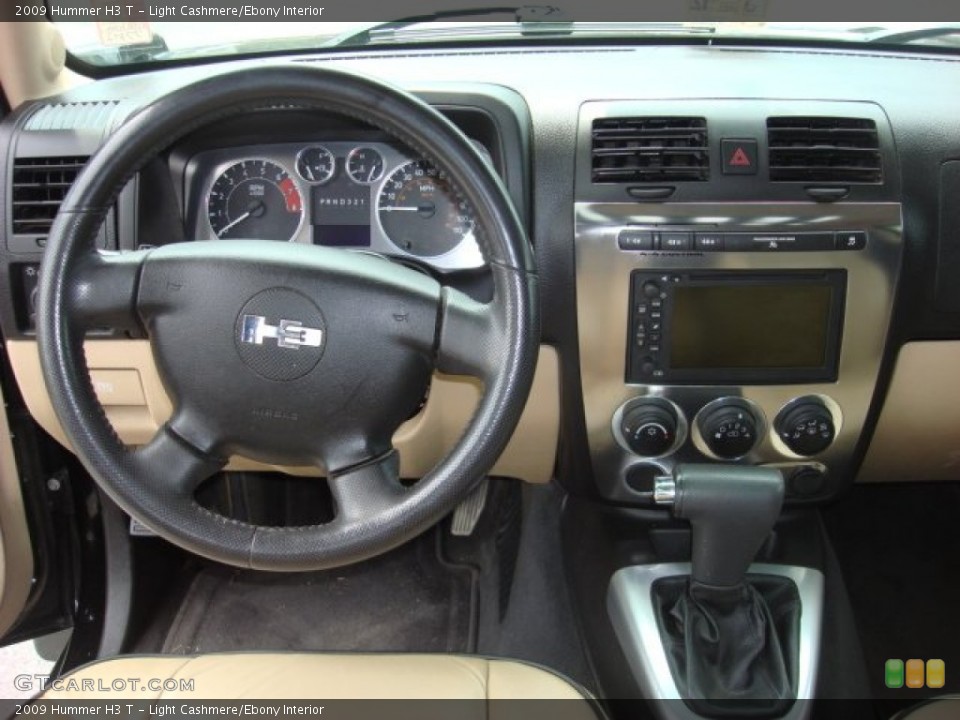 Light Cashmere/Ebony Interior Dashboard for the 2009 Hummer H3 T #51994509